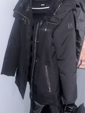 Mackage Black Womens Puffer Jacket